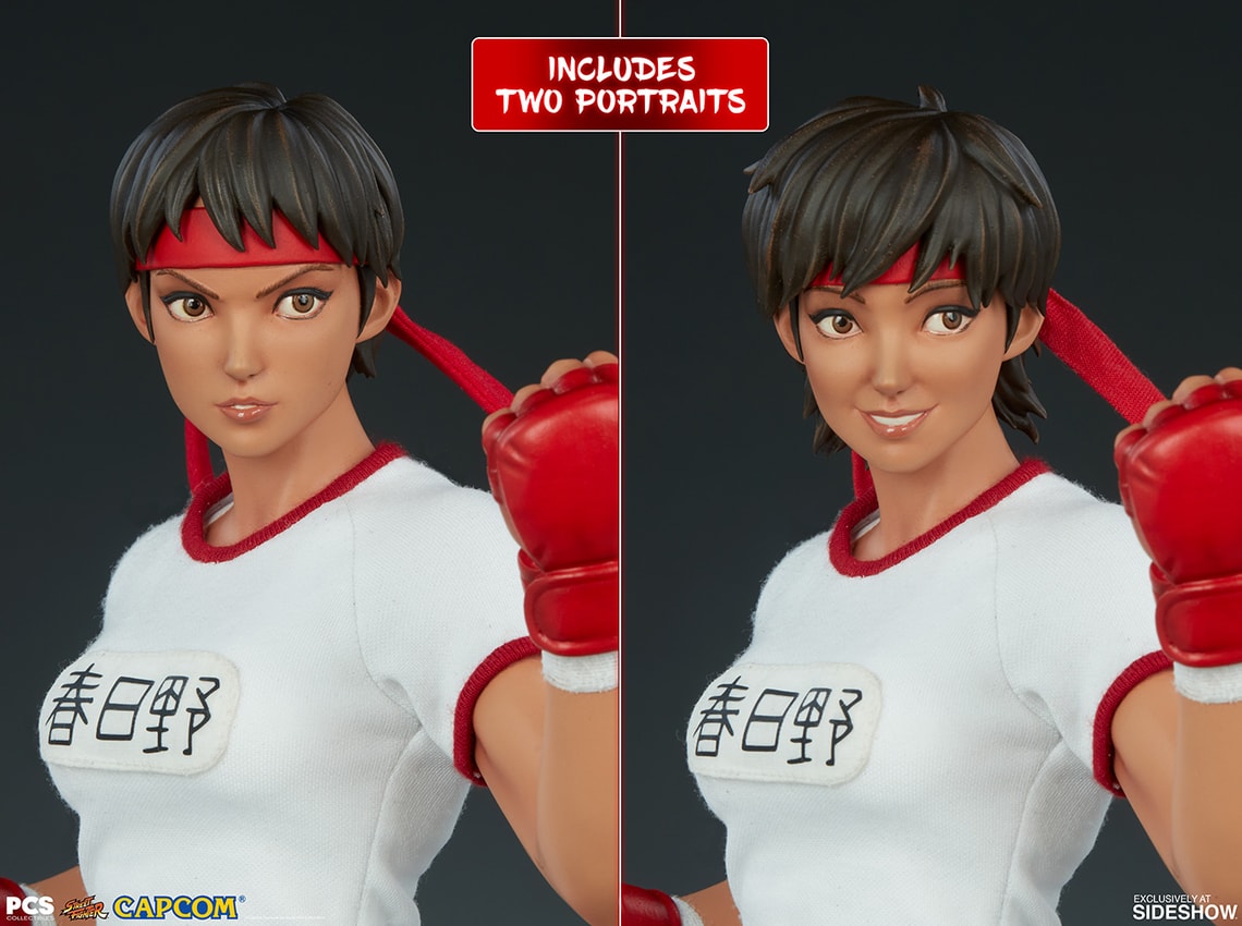 Street Fighter Sakura Gym Statue by Pop Culture Shock