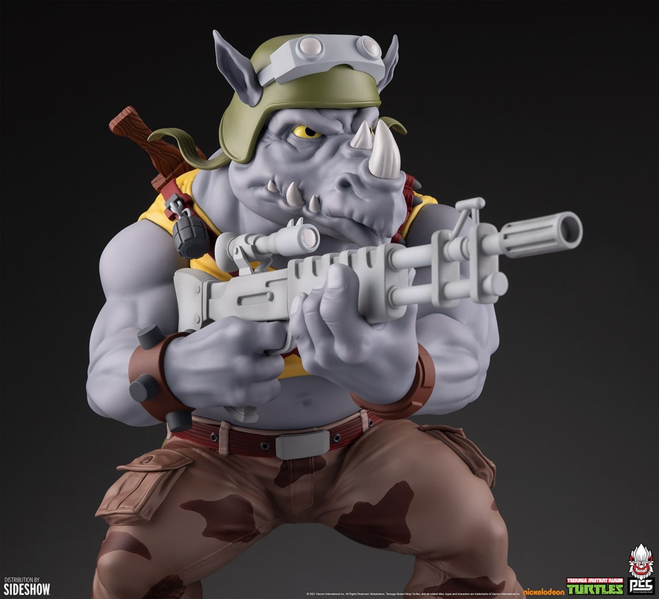 Teenage Mutant Ninja Turtles Rocksteady Statues  Collector Edition - Prototype Shown View 6