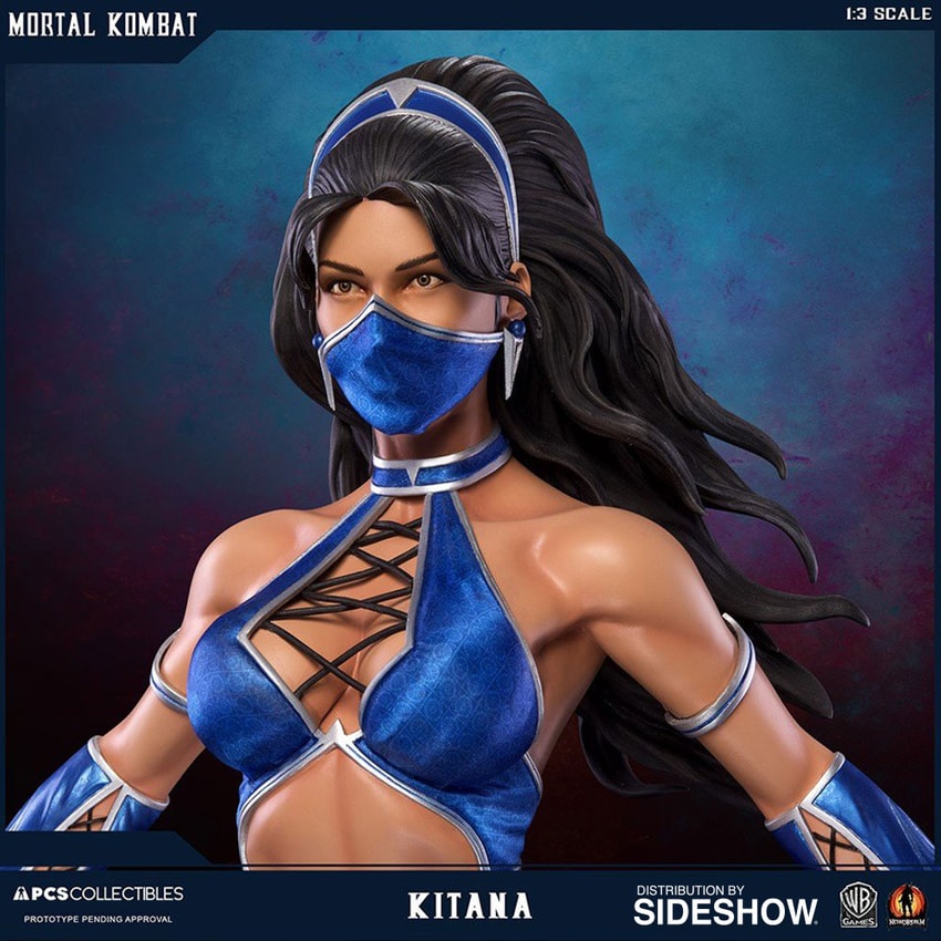 mortal kombat sex doll Mileena Mortal Kombat 9 Unpainted Figure Blank Kit Model GK 48cm Hot Toy  Stock main image 0