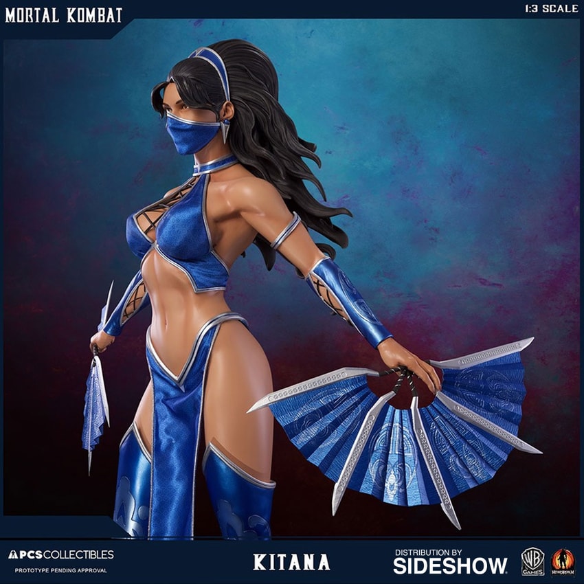 Mortal Kombat Kitana MKX Statues  View 4