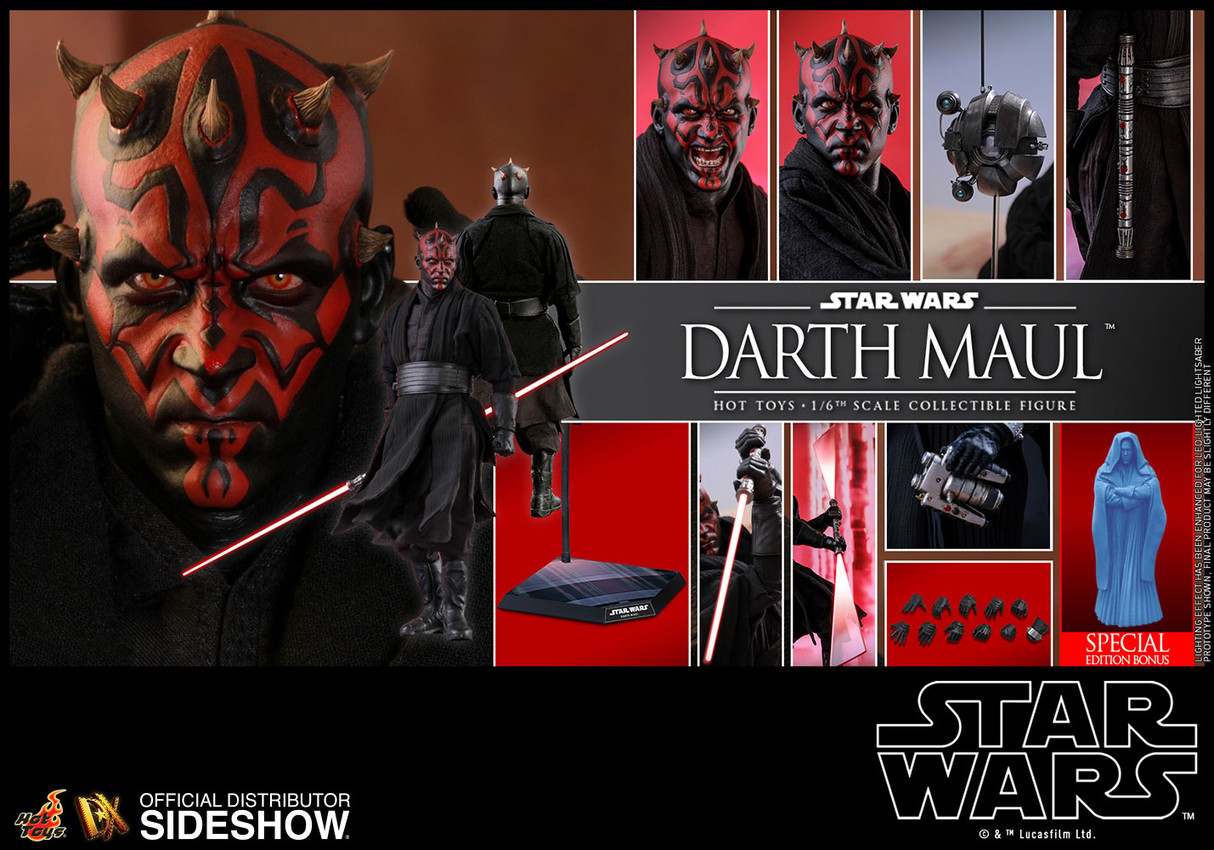 Star Wars Darth Maul Special Edition Sixth Scale Figure  Exclusive Edition - Prototype Shown View 1