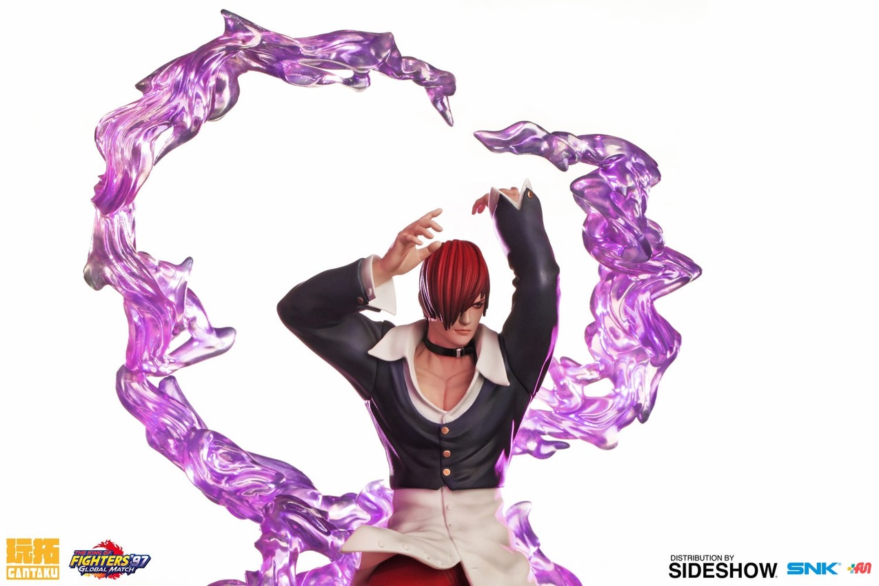 The King of Fighters Iori Yagami Statues - Prototype Shown View 6