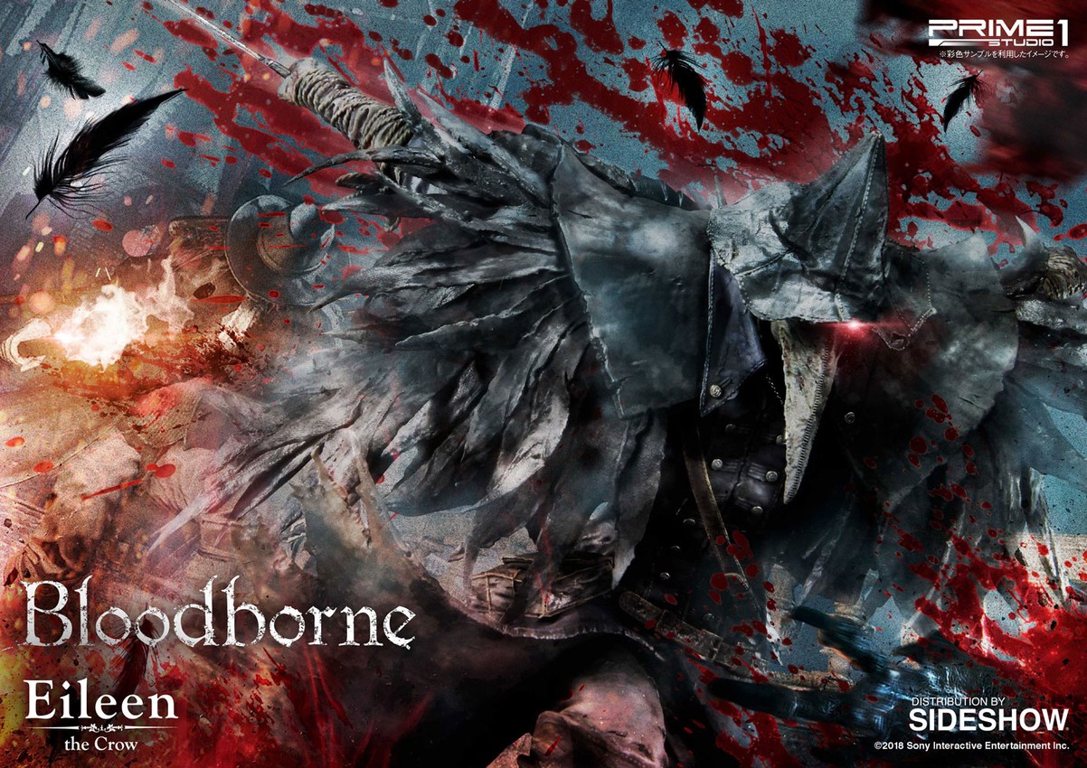 Bloodborne The Old Hunters Eileen the Crow Statue by Prime