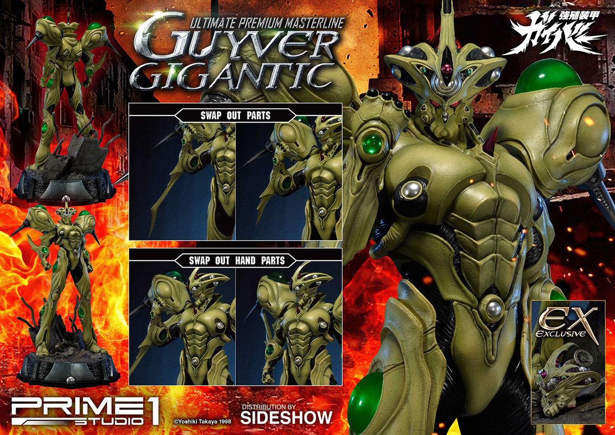 Guyver: The Bioboosted Armor Guyver Gigantic Statues  Exclusive Edition - Prototype Shown View 5