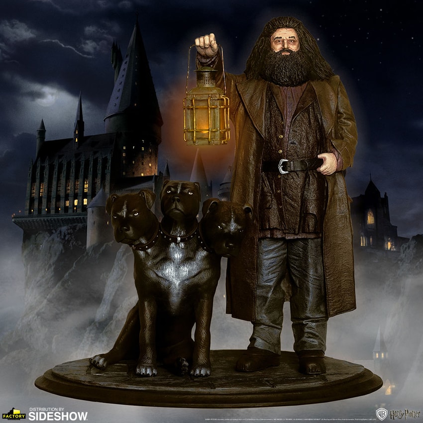 Statuette Harry Potter - Créatures Magiques : Touffu (Fluffy) N°13, 13 Cm