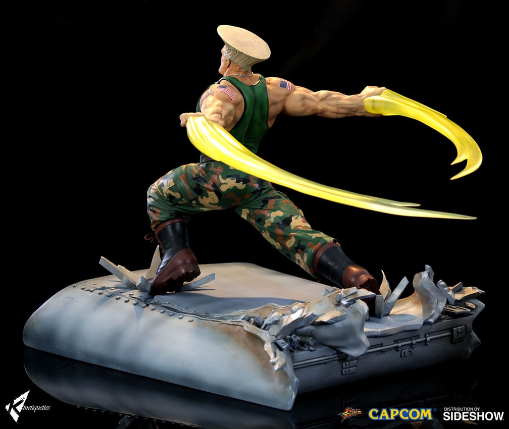 Street Fighter Guile Diorama - Prototype Shown View 6