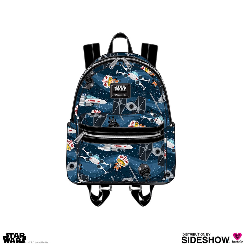 Star Wars X Wing and TIE Fighter Mini Backpack Apparel by Lo