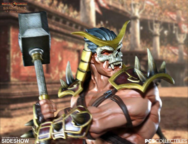 Mortal Kombat Shao Kahn MK9 Statues  Collector Edition - Prototype Shown View 3