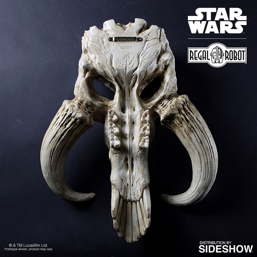 Mandalorian Skull Wall Decor- Prototype Shown View 5