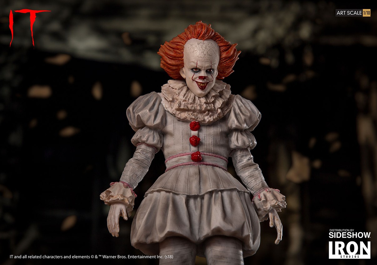 It Pennywise Statue by Iron Studios | Sideshow Collectibles