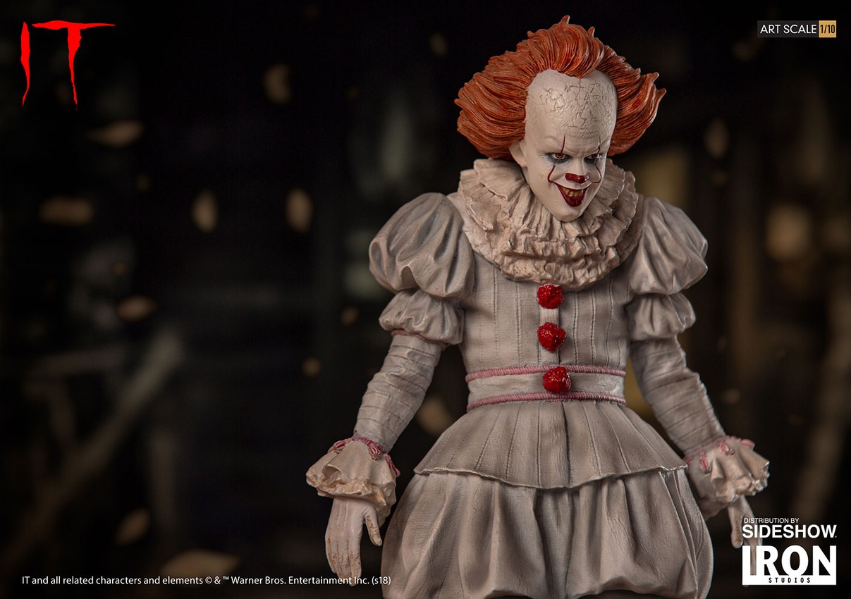 未開封　it　ペニーワイズ　ironstudio アイアンスタジオ It Pennywise Statue by Iron Studios | Sideshow Collectibles
