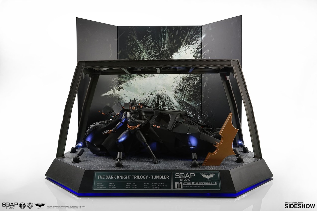 DC Comics The Dark Knight RC Tumbler - Deluxe Pack Miscellan