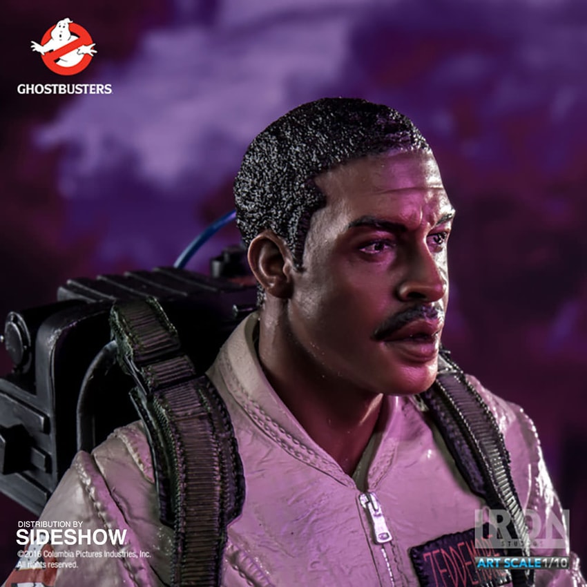 Ghostbusters Winston Zeddemore Statue by Iron Studios