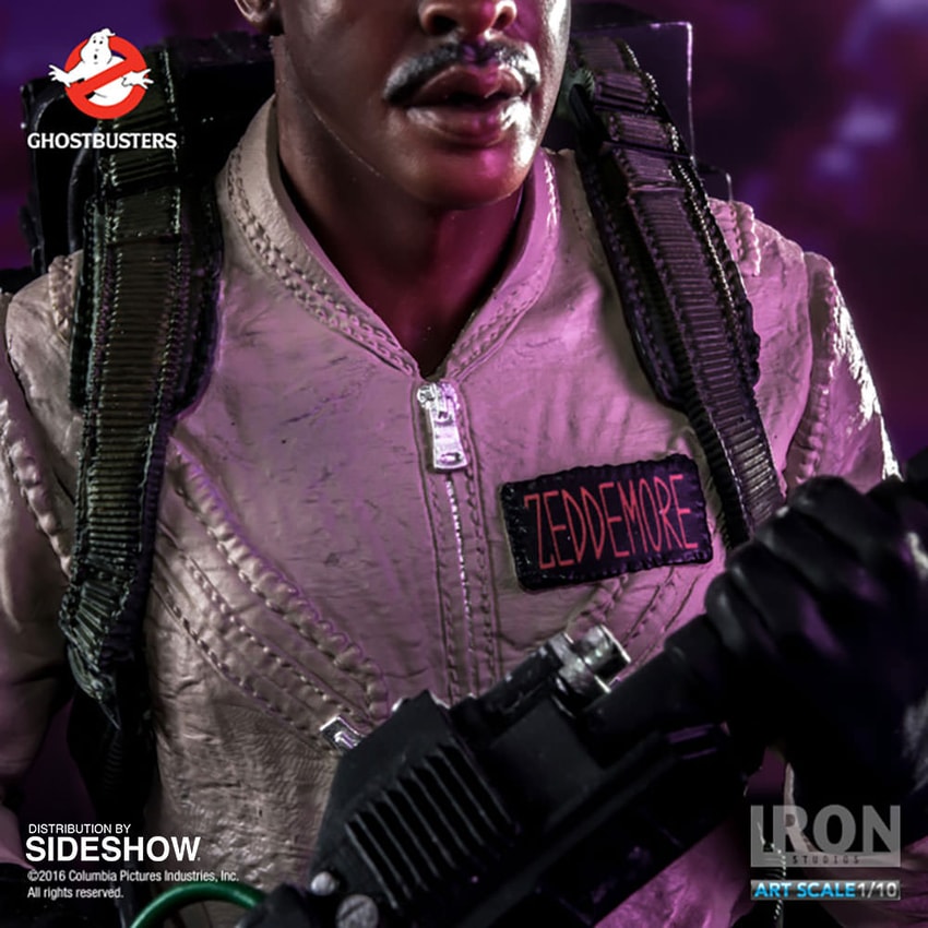 Ghostbusters Winston Zeddemore 1:10 Scale Statue - Prototype Shown View 2