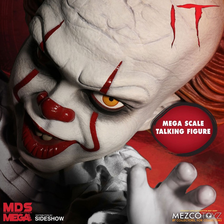 It Talking Pennywise Collectible Figure - Prototype Shown View 1