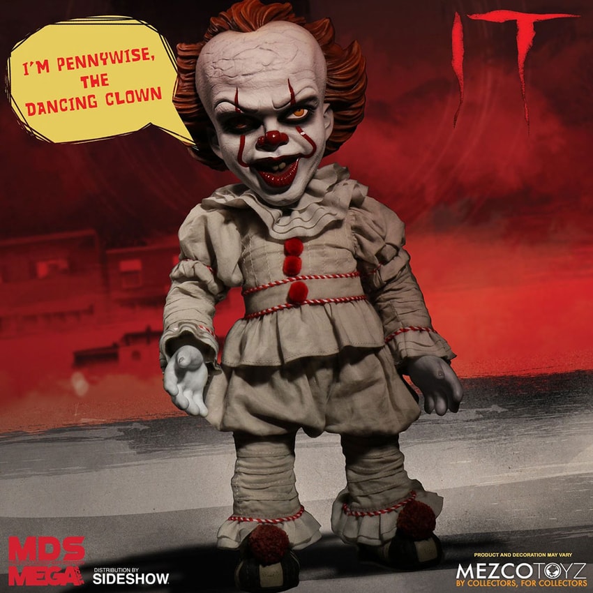 It Talking Pennywise Collectible Figure - Prototype Shown View 2