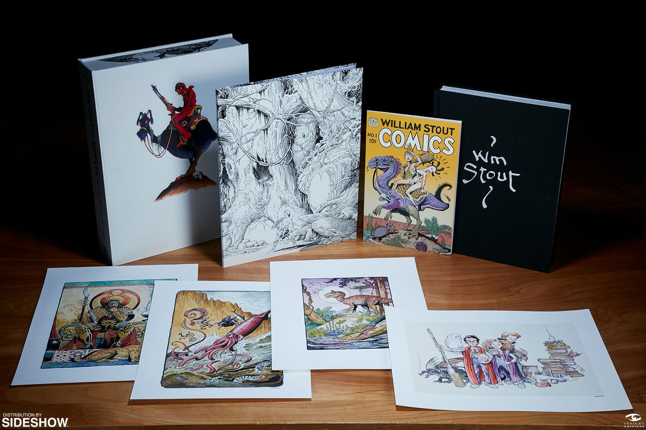 William Stout Fantastic Worlds The Art of William Stout Book - Prototype Shown View 6
