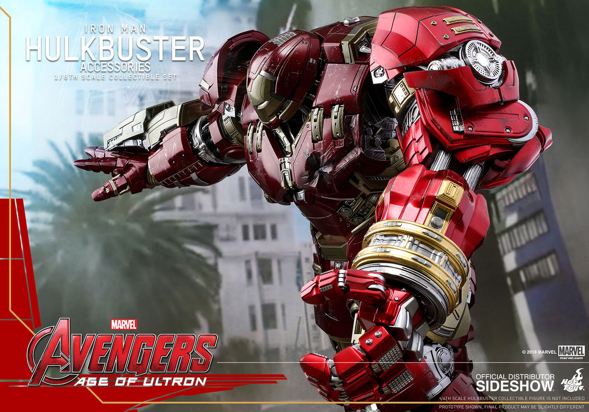 Marvel Hulkbuster Accessories Collectible Set by Hot Toys