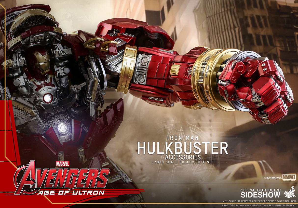 Marvel Hulkbuster Accessories Accessories Set - Prototype Shown View 6