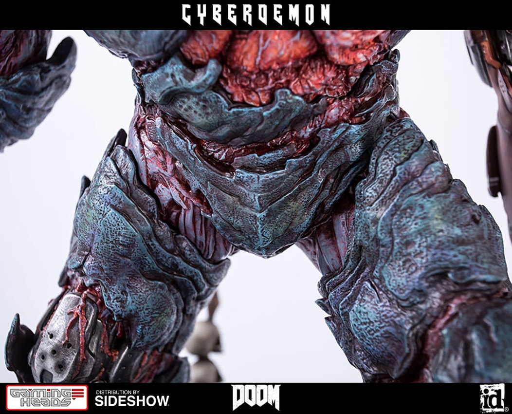 Doom Cyberdemon Statue Statue by Gaming Heads