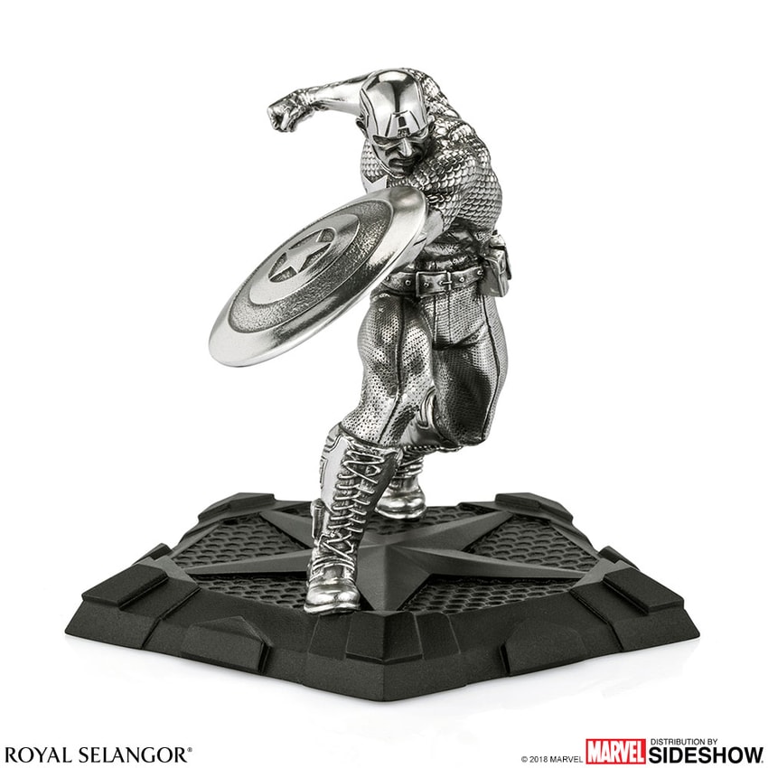 Marvel Captain America First Avenger Figurine Pewter Collect