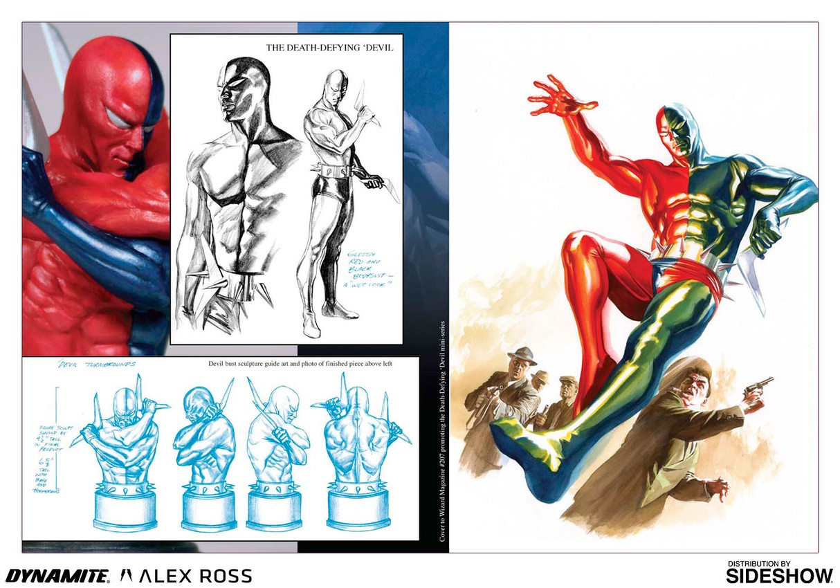 The Dynamite Art of Alex Ross Book | Sideshow Collectibles