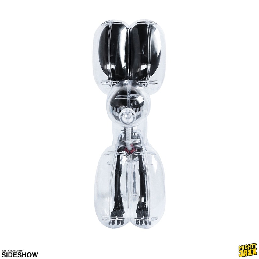 Mighty Jaxx Originals Balloon Dog Anatomy Metallic Black Collectible Figure - Prototype Shown View 1