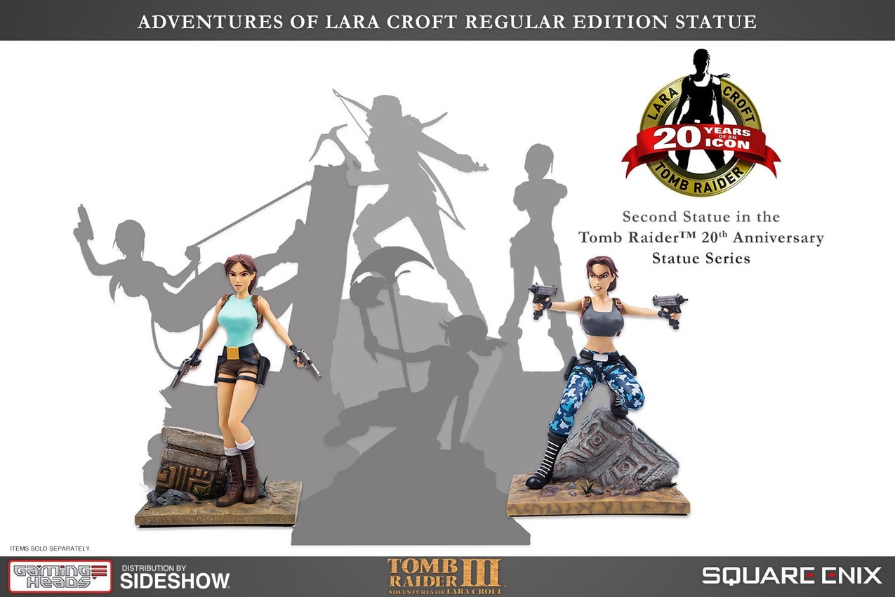 Tomb Raider Adventures of Lara Croft Statue by Gaming Heads
