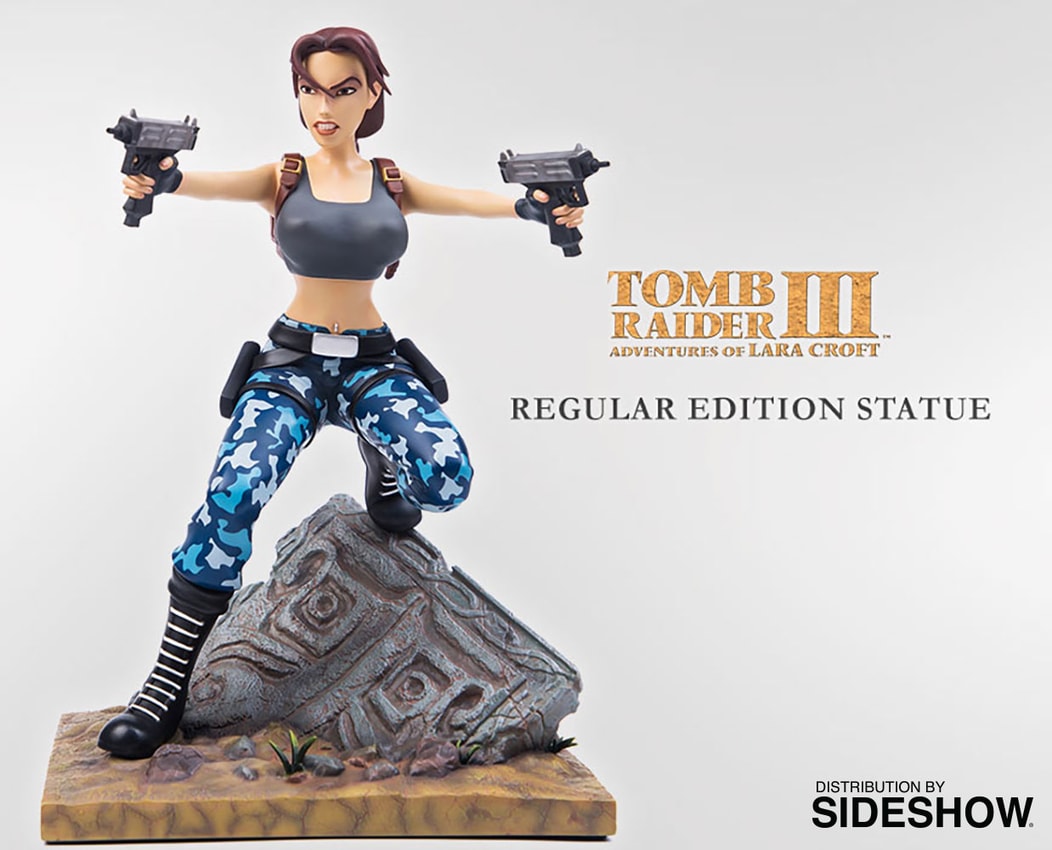 Tomb Raider Adventures of Lara Croft Statue by Gaming Heads