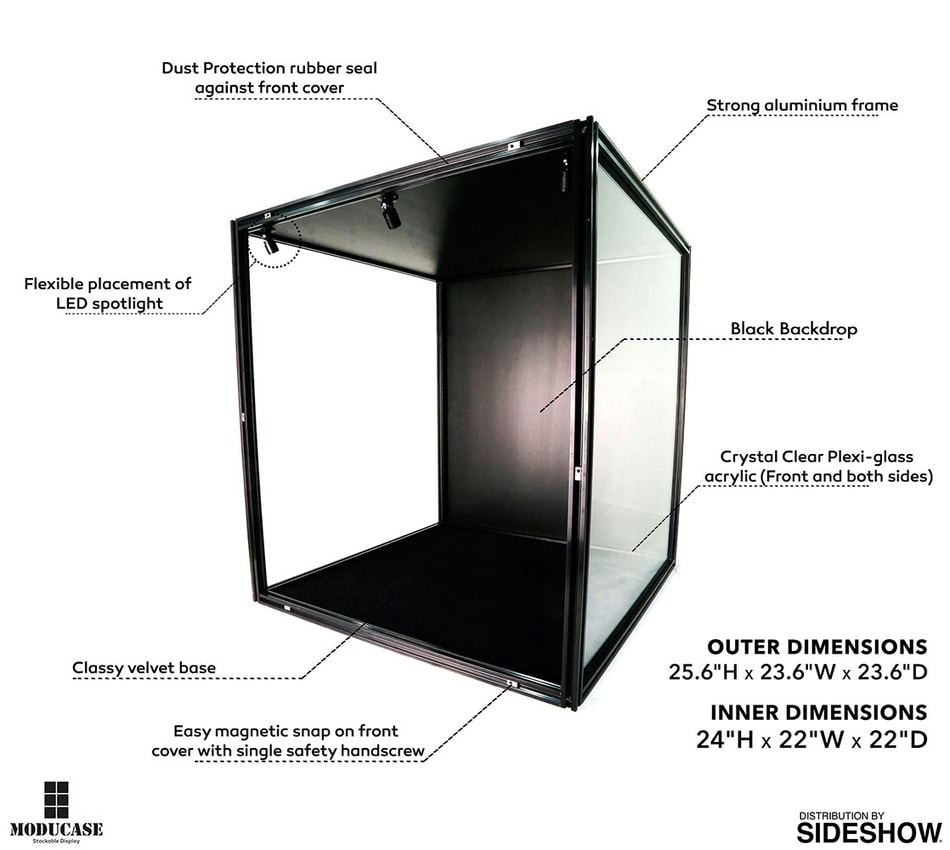 DF60 Display Case by Moducase | Sideshow Collectibles DF60 Display Case by Moducase | Sideshow Collectibles
