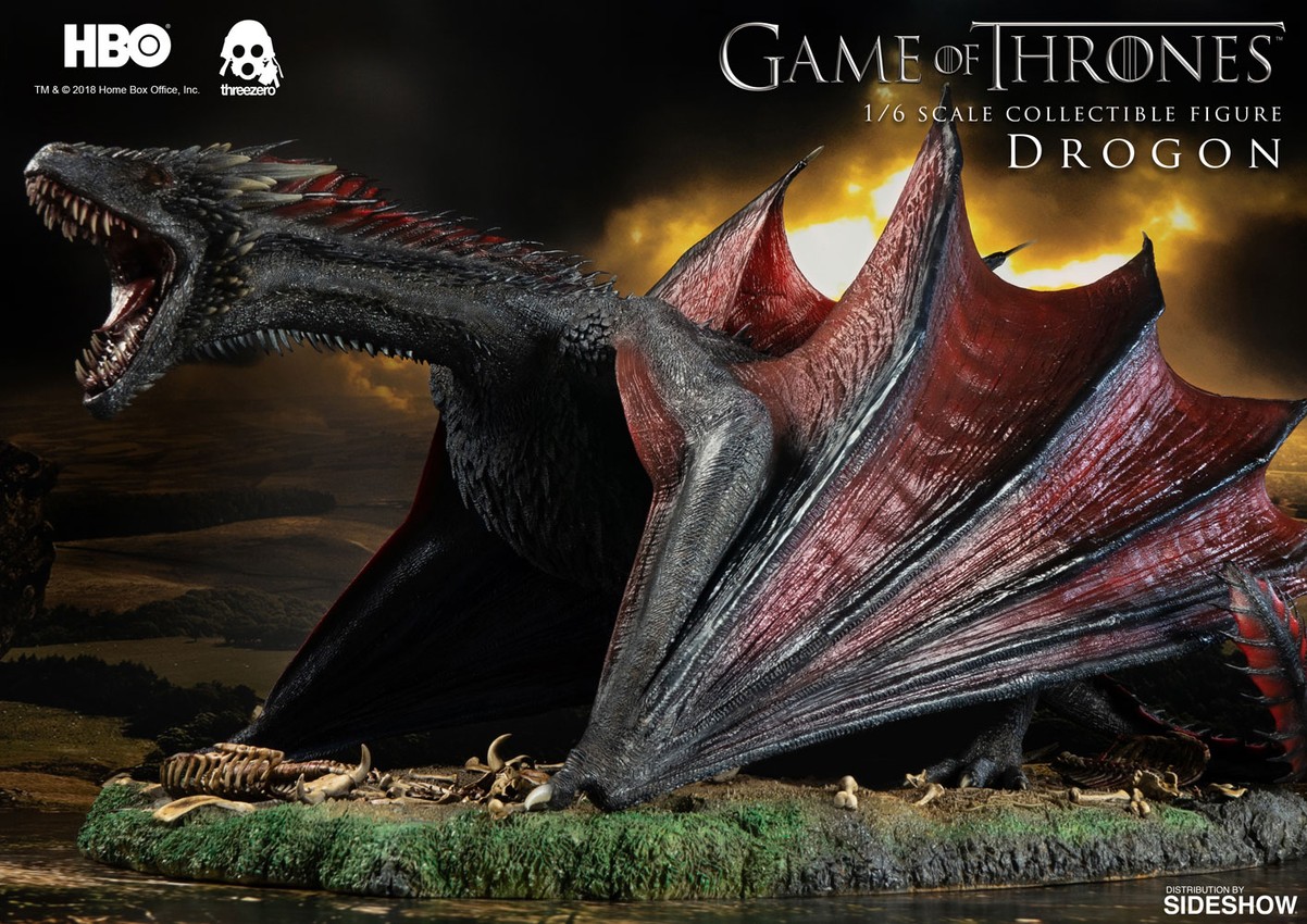 Game of hotsell thrones dragon figure
