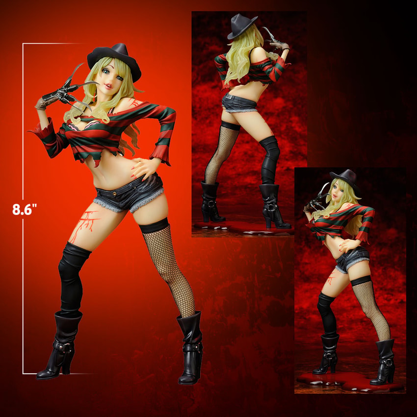 Freddy Krueger Bishoujo Statue by Kotobukiya | Sideshow Collectibles