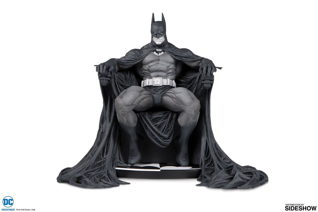 Batman Black White Statue by DC Collectibles Sideshow Collectibles