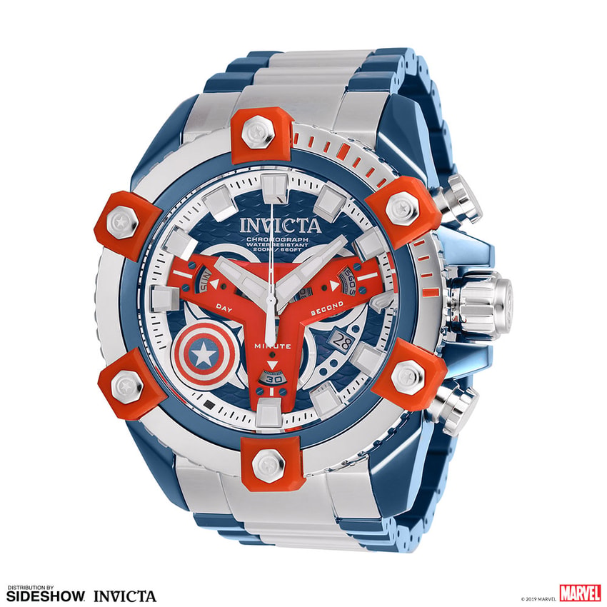 Marvel Captain America Watch - Model 26763 Jewelry - Prototype Shown View 1