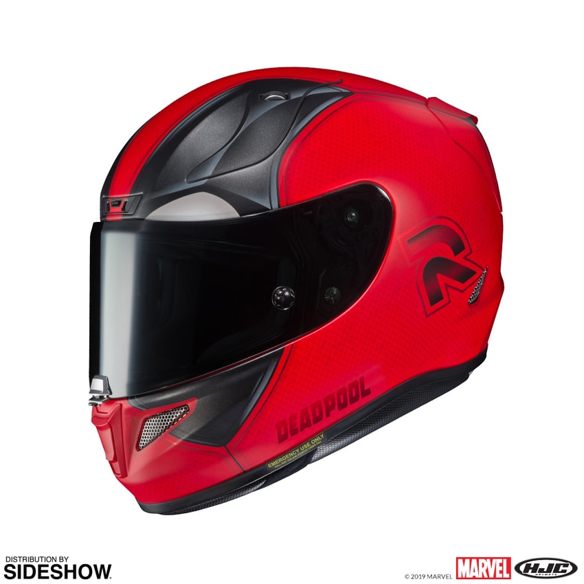 Marvel Deadpool 2 HJC RPHA 11 Pro Helmet - Prototype Shown View 1