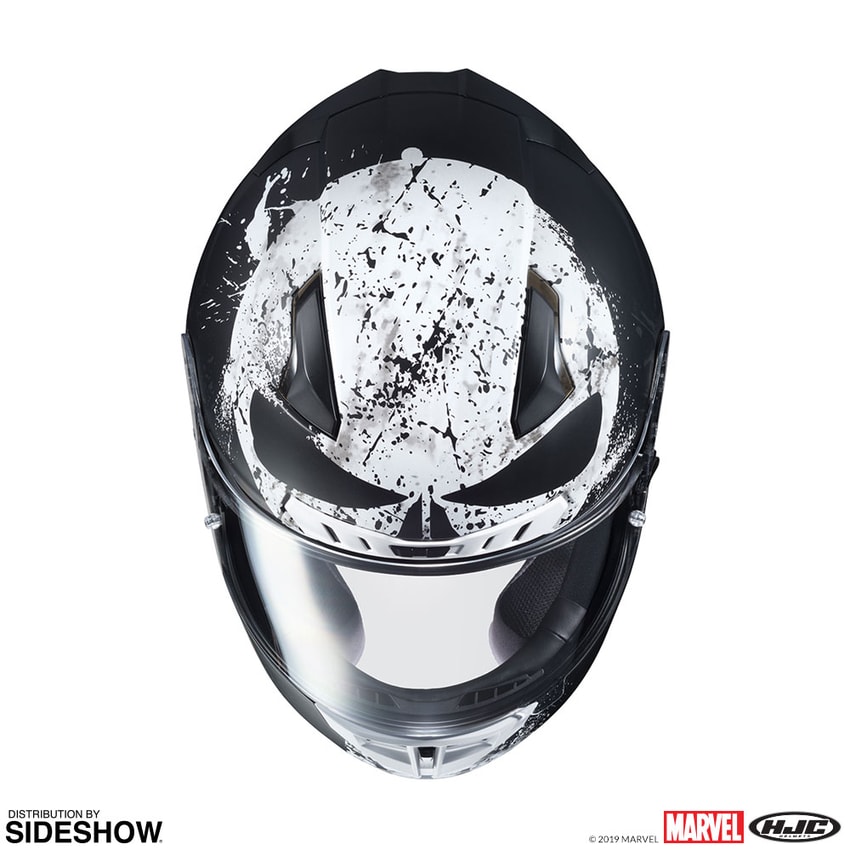 Marvel Punisher 2 HJC CL-17 Helmet - Prototype Shown View 4