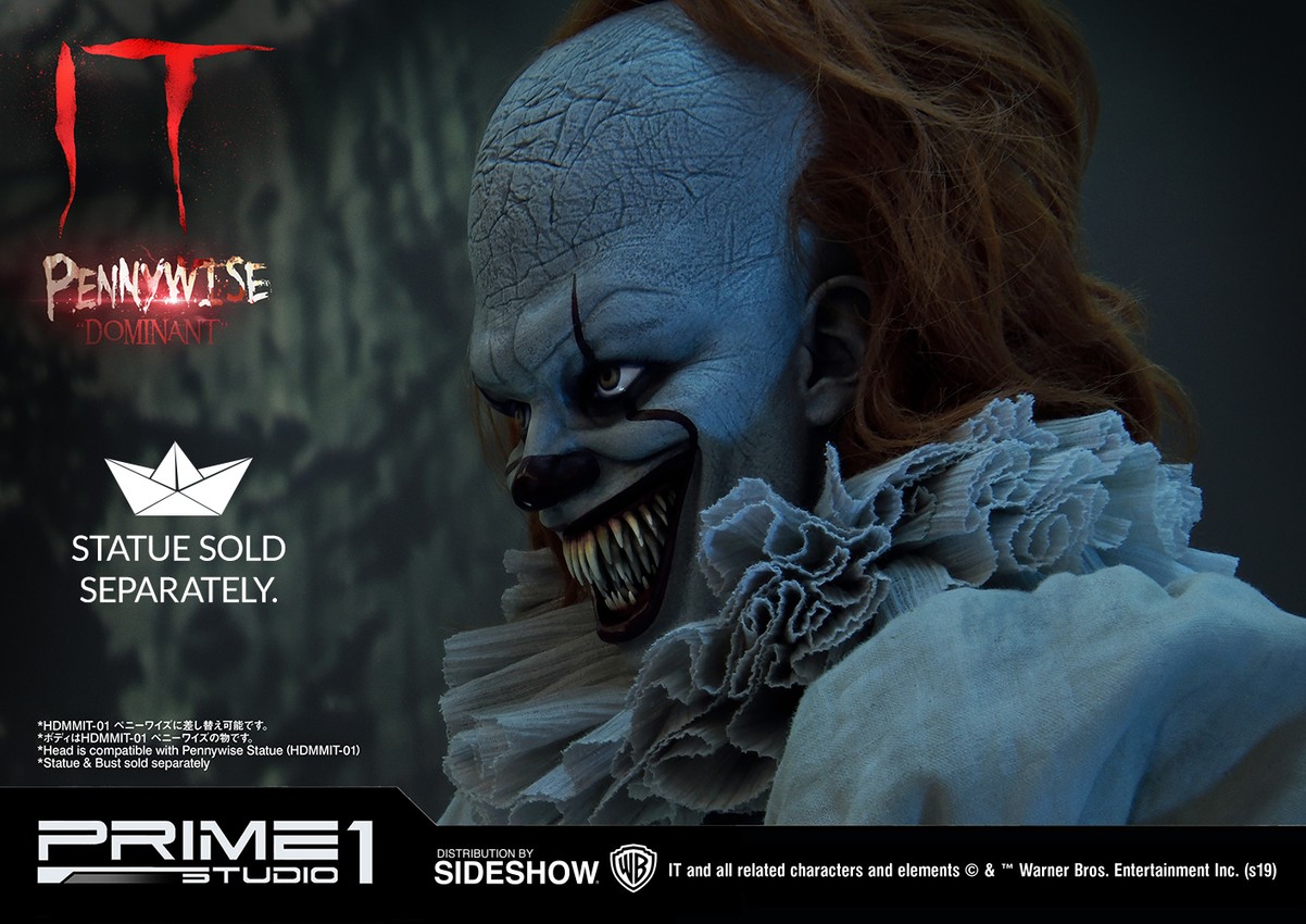 Pennywise Bust Set- Prototype Shown
