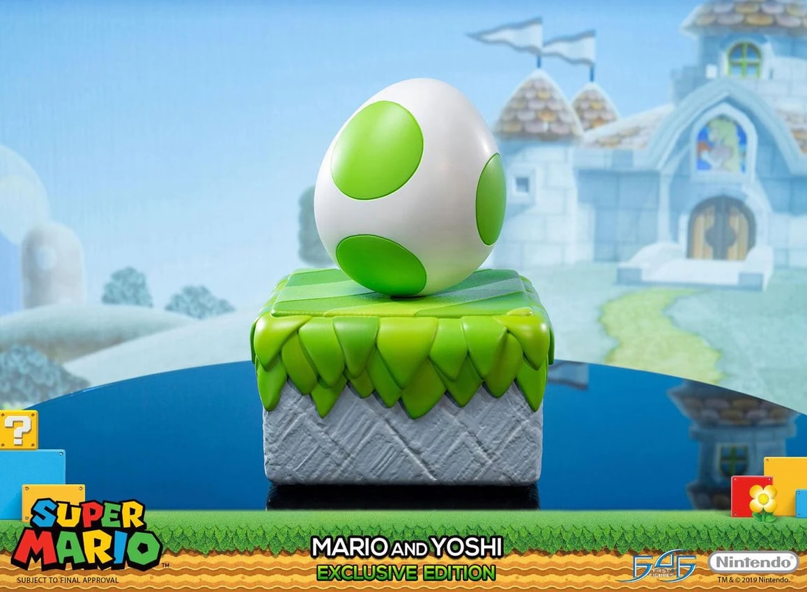 Nintendo Mario and Yoshi (Exclusive Edition) Statues - Prototype Shown View 4