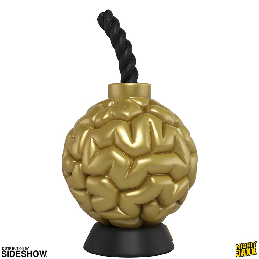 Mighty Jaxx Originals Smart Bomb (Gold Edition) Vinyl Collectible - Prototype Shown View 6