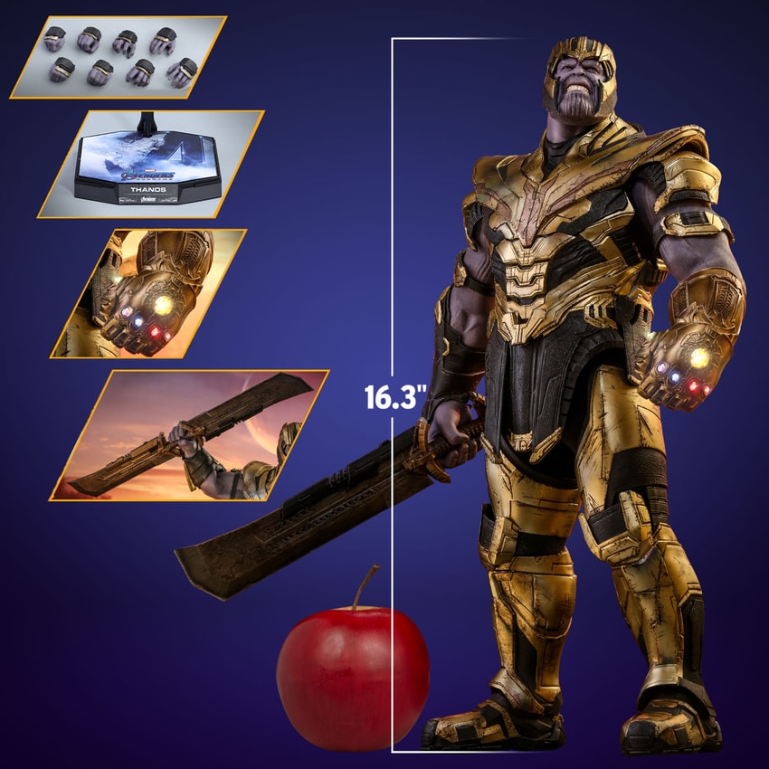 Thanos 1 6 Scale Figure by Hot Toys Sideshow Collectibles