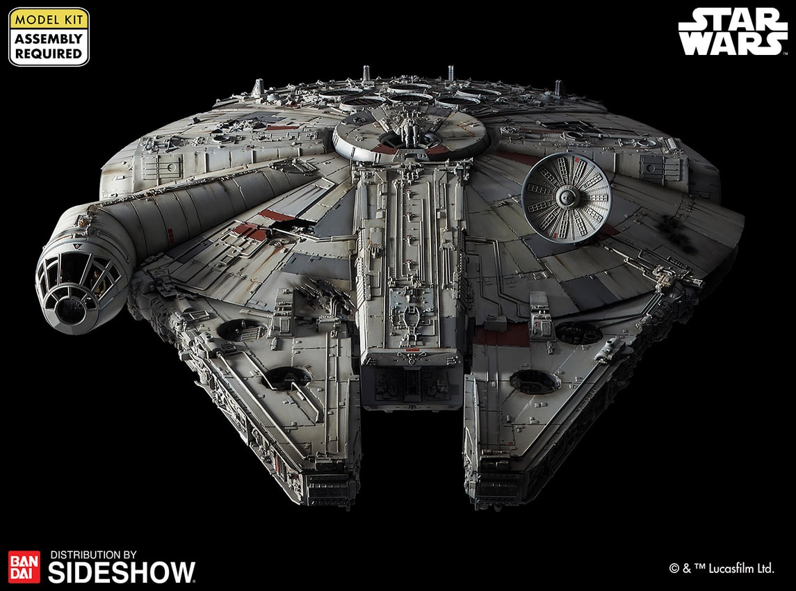 Millennium Falcon Model Kit | Sideshow Collectibles
