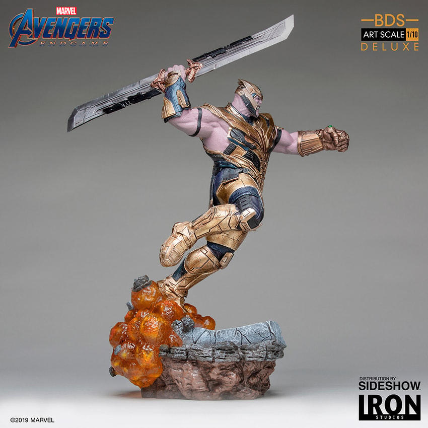 Marvel Thanos (Deluxe Version) 1:10 Scale Statue - Prototype Shown View 2