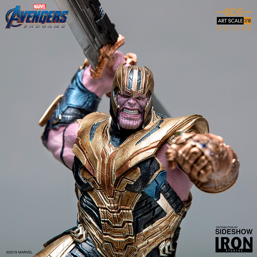 Marvel Thanos Deluxe Version Statue by Iron Studios | Sideshow
