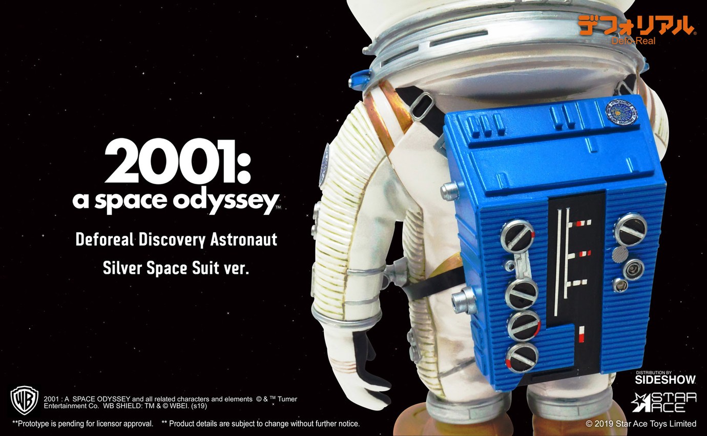 2001 A Space Odyssey Discovery Astronaut Silver & Blue Twin Pack