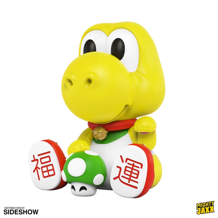 The Maneki-Dino (Yellow Edition) Vinyl Collectible by Juce