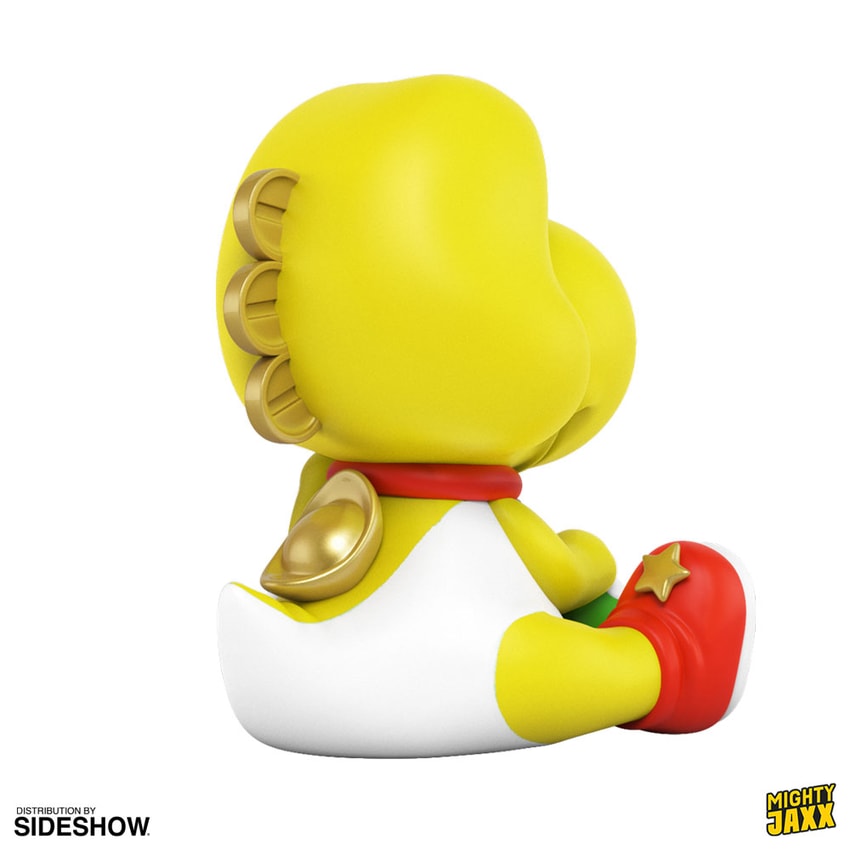 The Maneki-Dino (Yellow Edition) Vinyl Collectible by Juce Gace