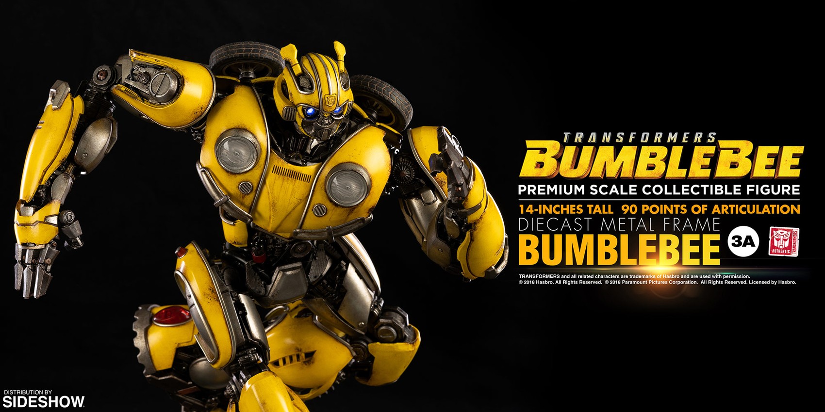 Transformers Bumblebee Premium Scale Collectible Figure | Sideshow