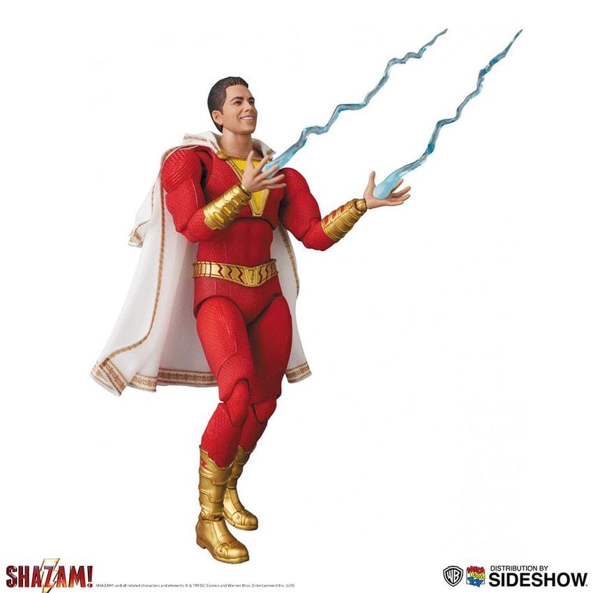 Shazam Mafex Figure Sideshow Collectibles