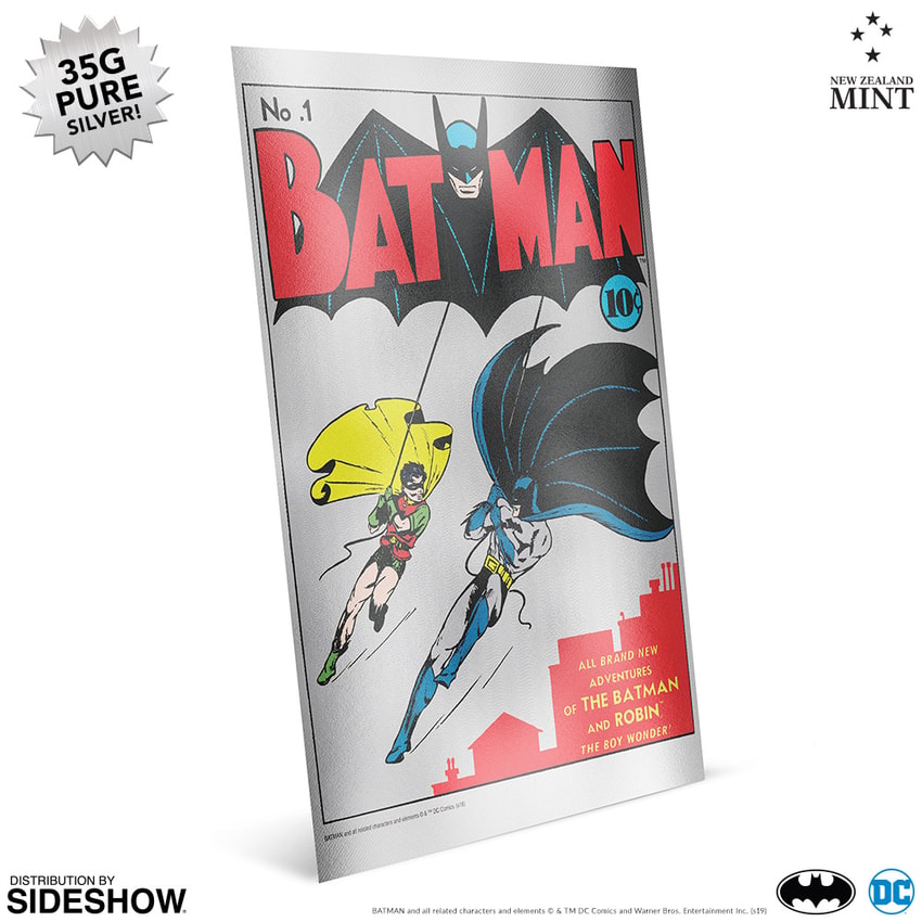 Batman #1 35g Pure Silver Foil | Sideshow Collectibles