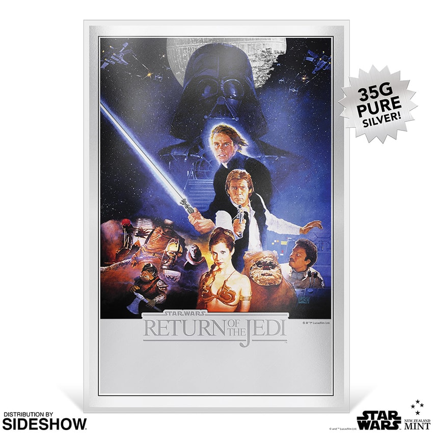 Star Wars: Return of the Jedi Premium 35g Silver Foil | Sideshow
